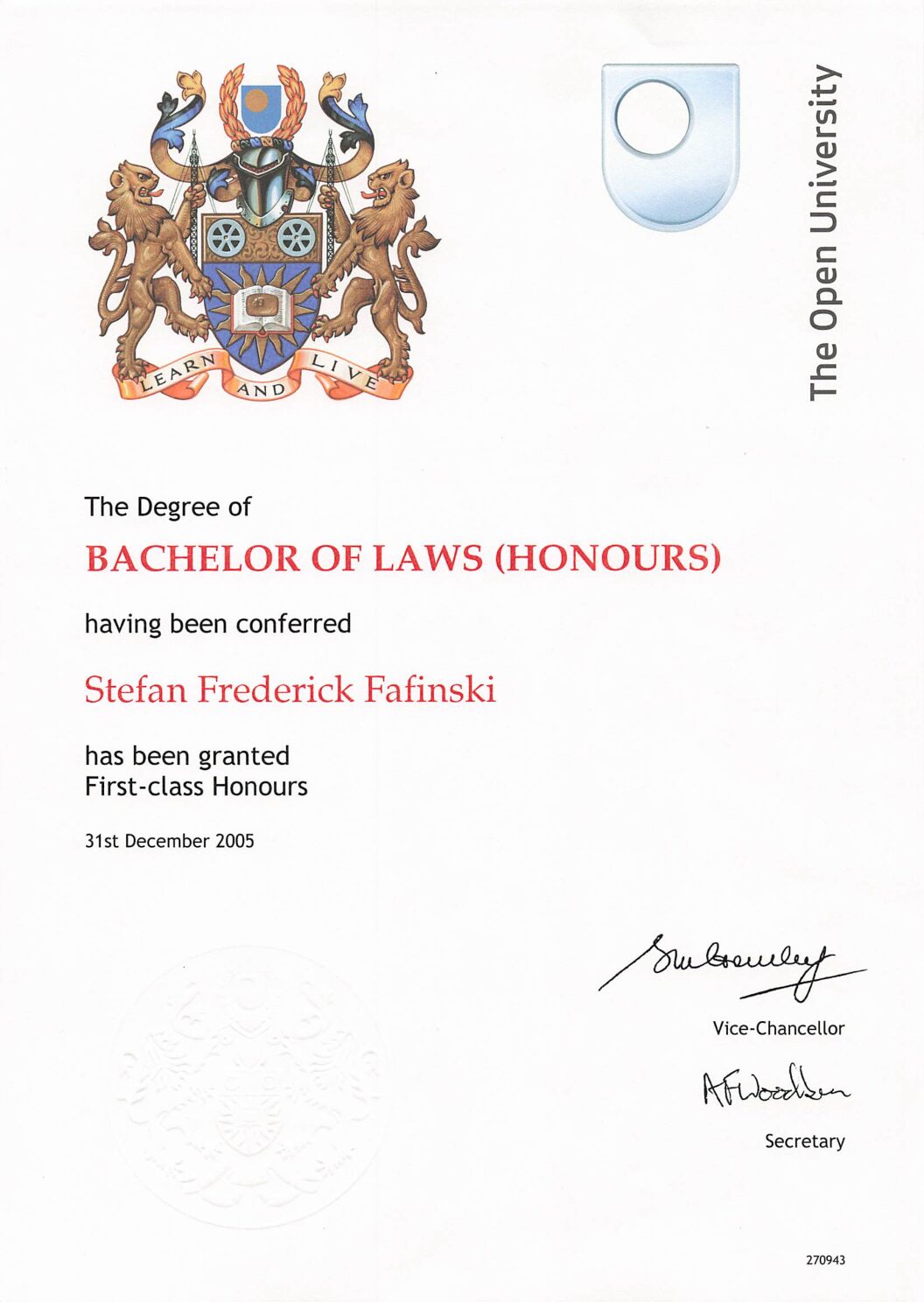 Open University LLB