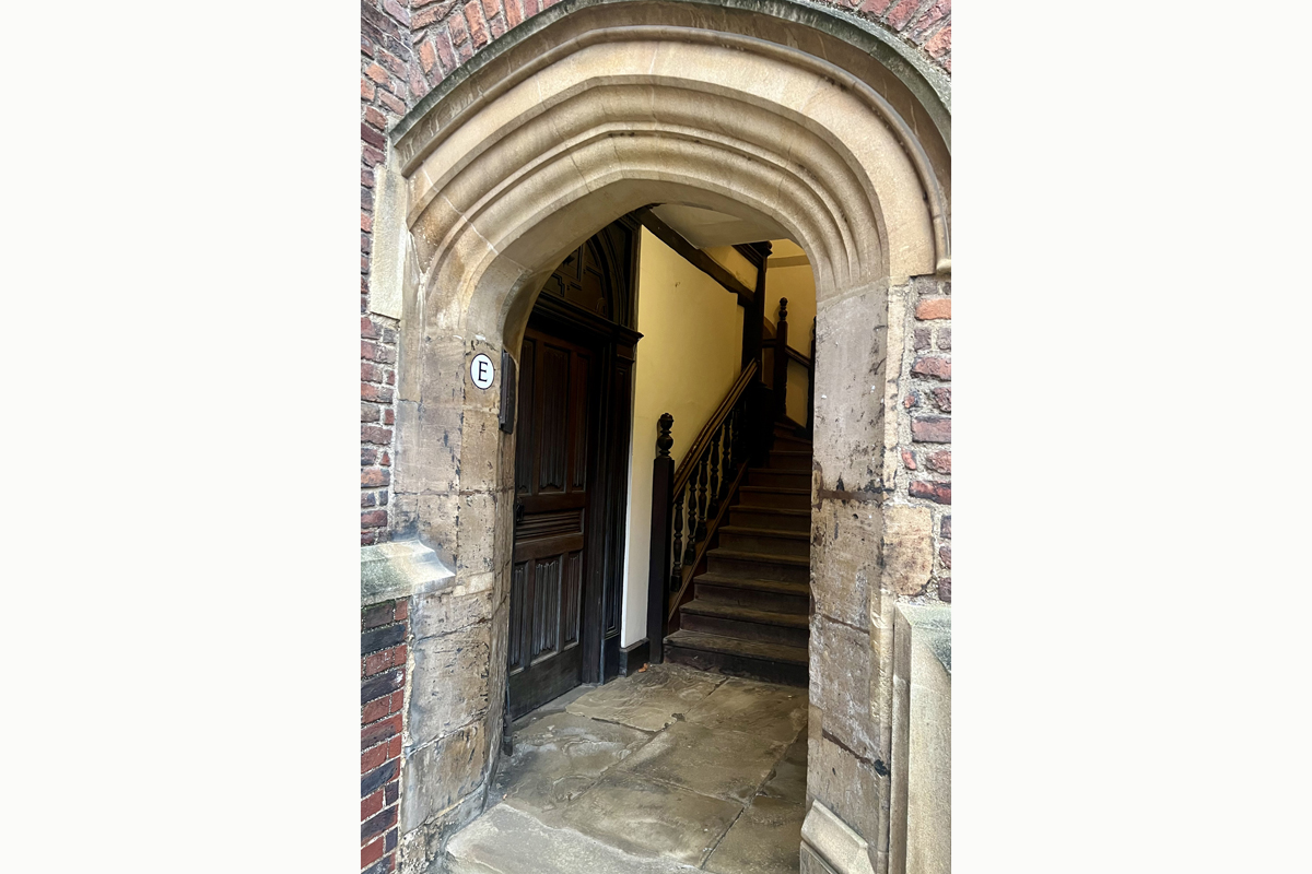 E staircase, 2nd Court, St John's College, Cambridge