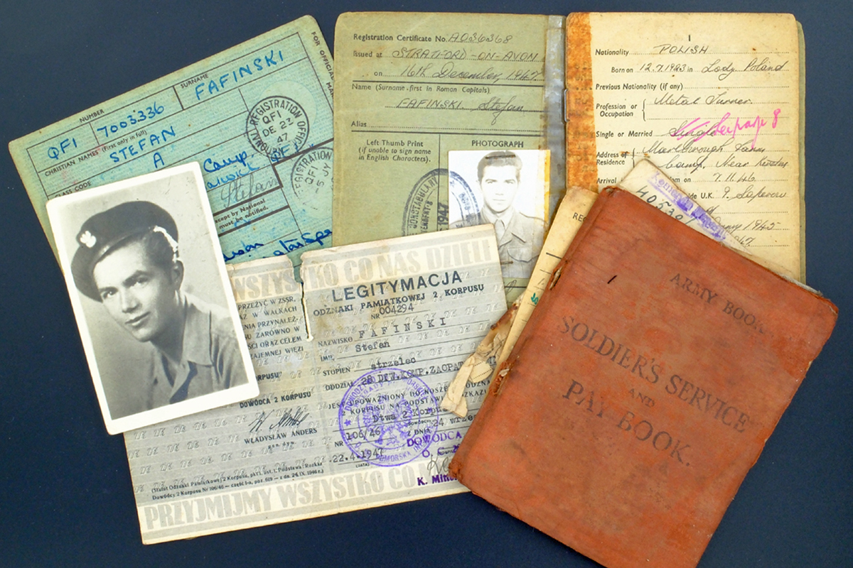 Some of Stefan Fafinski's war records